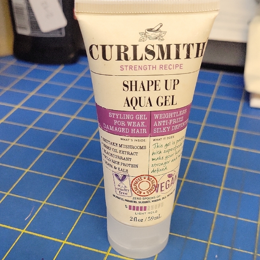 Curlsmith Shape Up Aqua Gel 59ml New Tube